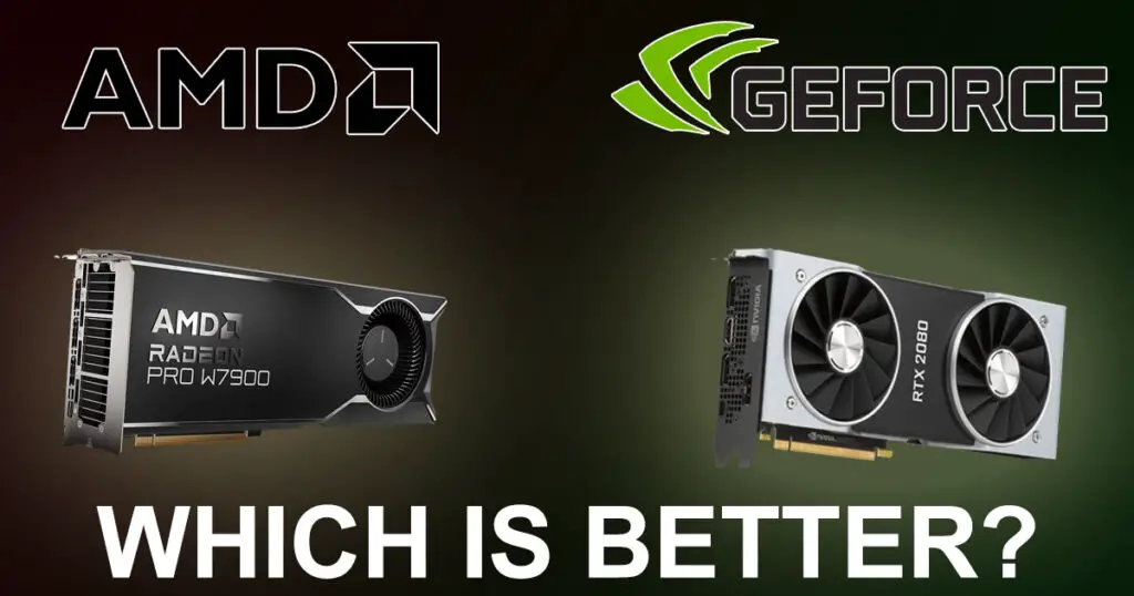 AMD vs Nvidia GPU comparison for AI and gaming in 2025.