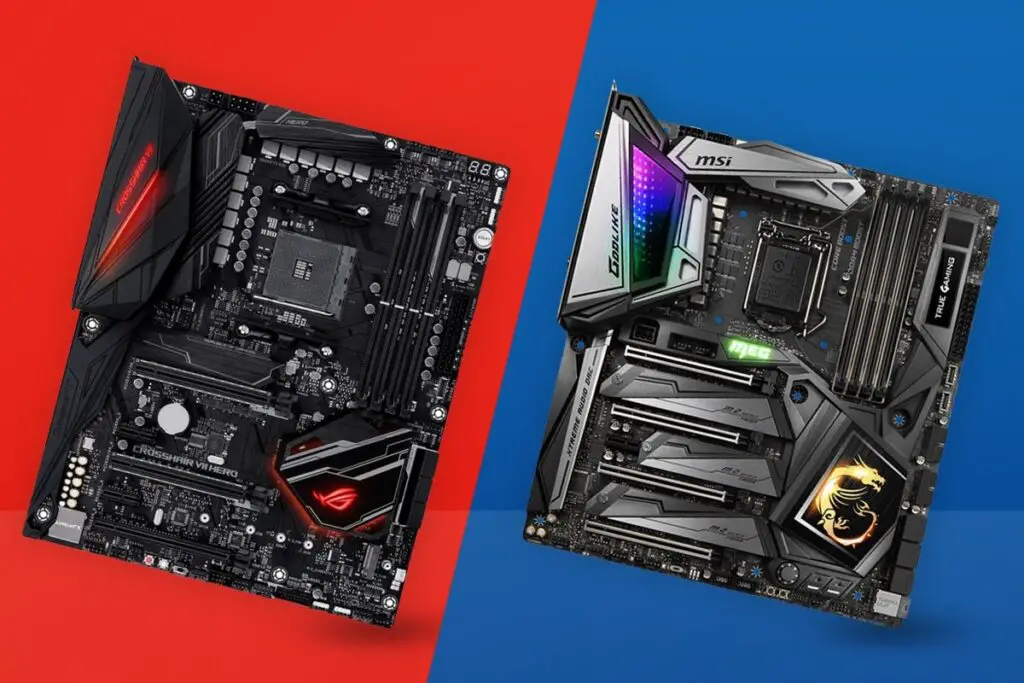 A high-end gaming motherboard with PCIe 5.0 support.