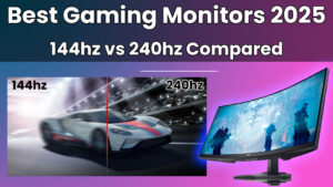 Read more about the article Best Gaming Monitors 2025: 144Hz vs 240Hz – Which One to Buy?