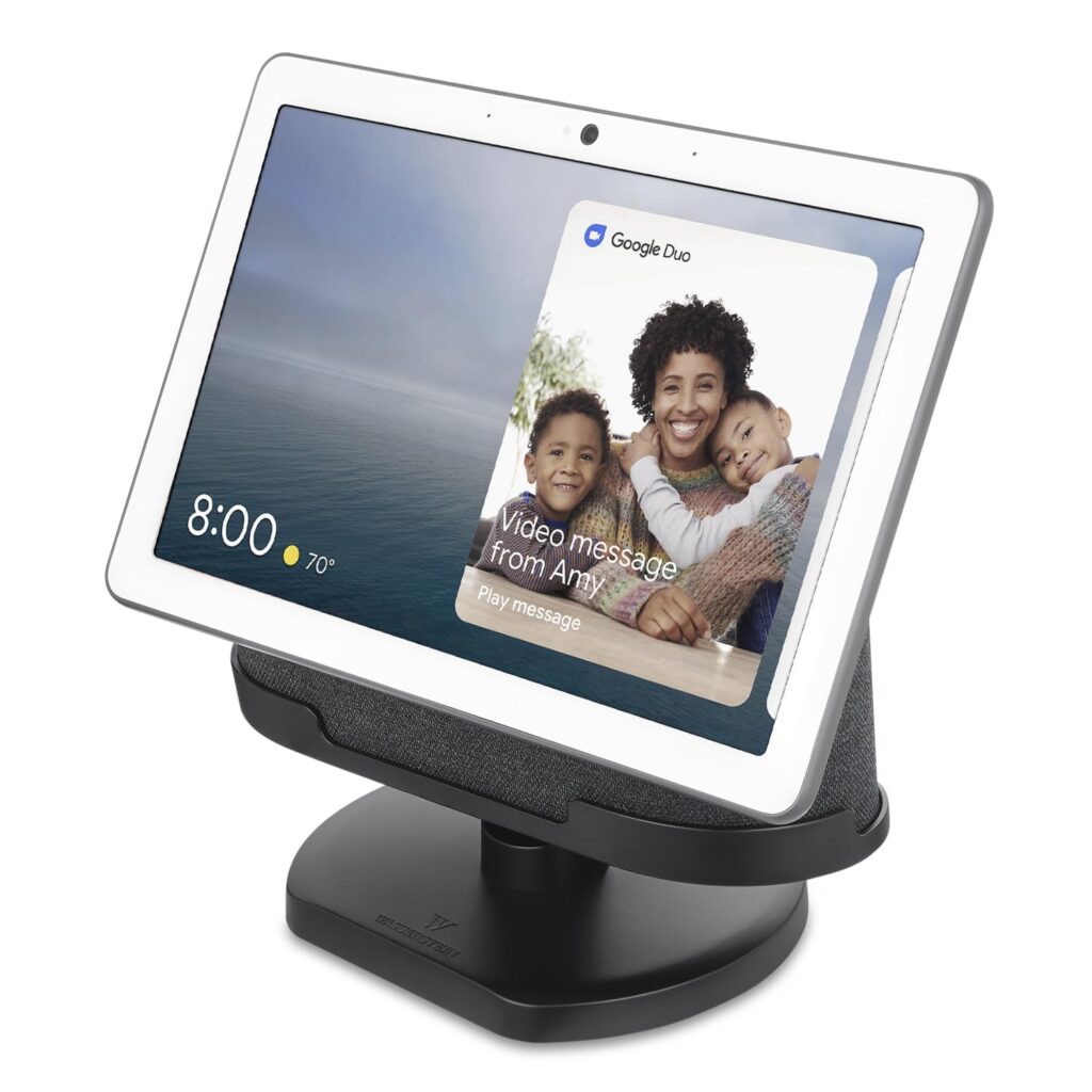 Google Nest Hub Max 2 smart display with voice assistant.