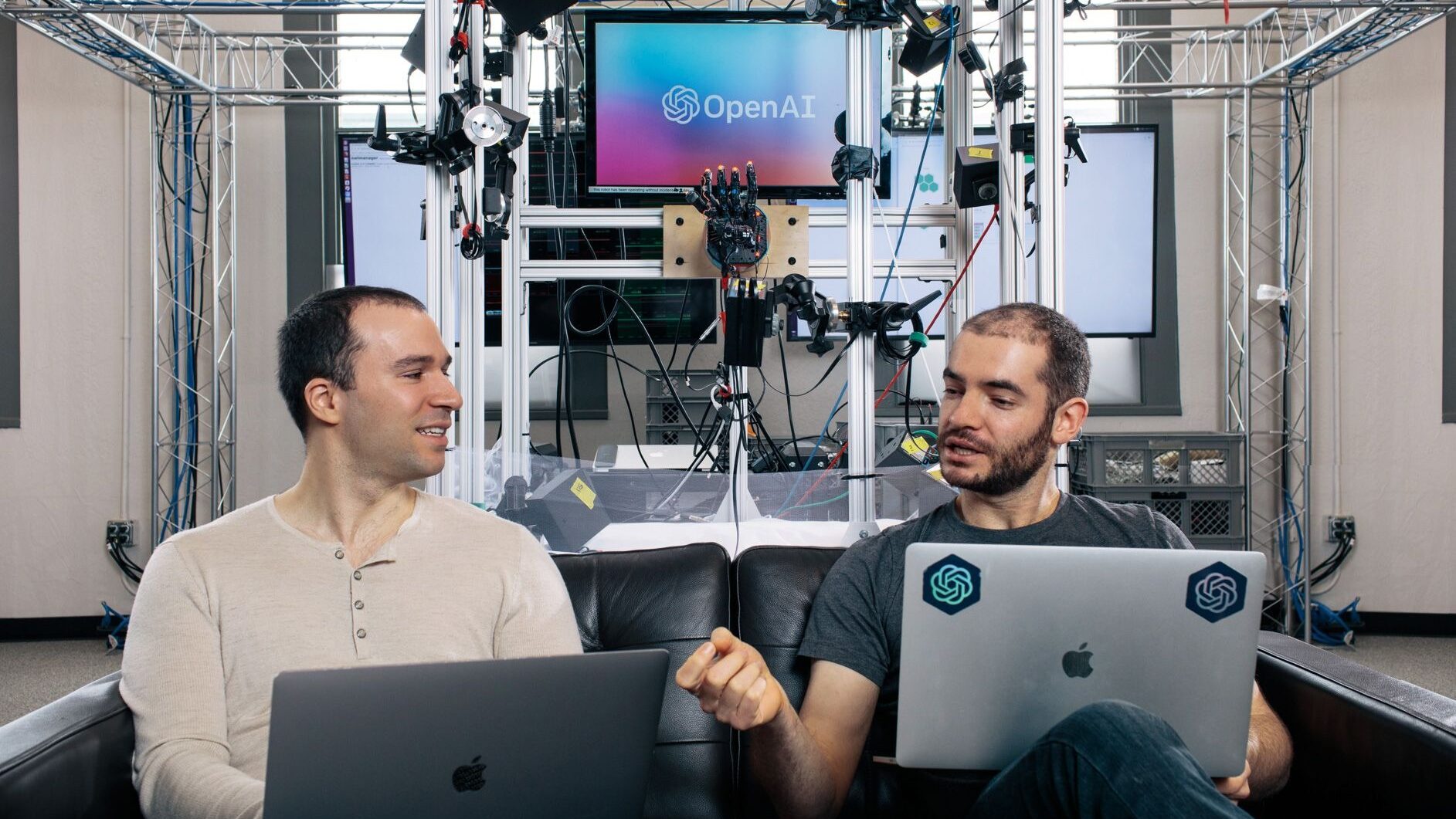 OpenAI research lab working on artificial intelligence innovations.