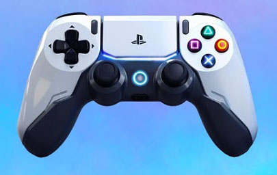 PlayStation 6 DualSense controller concept design.