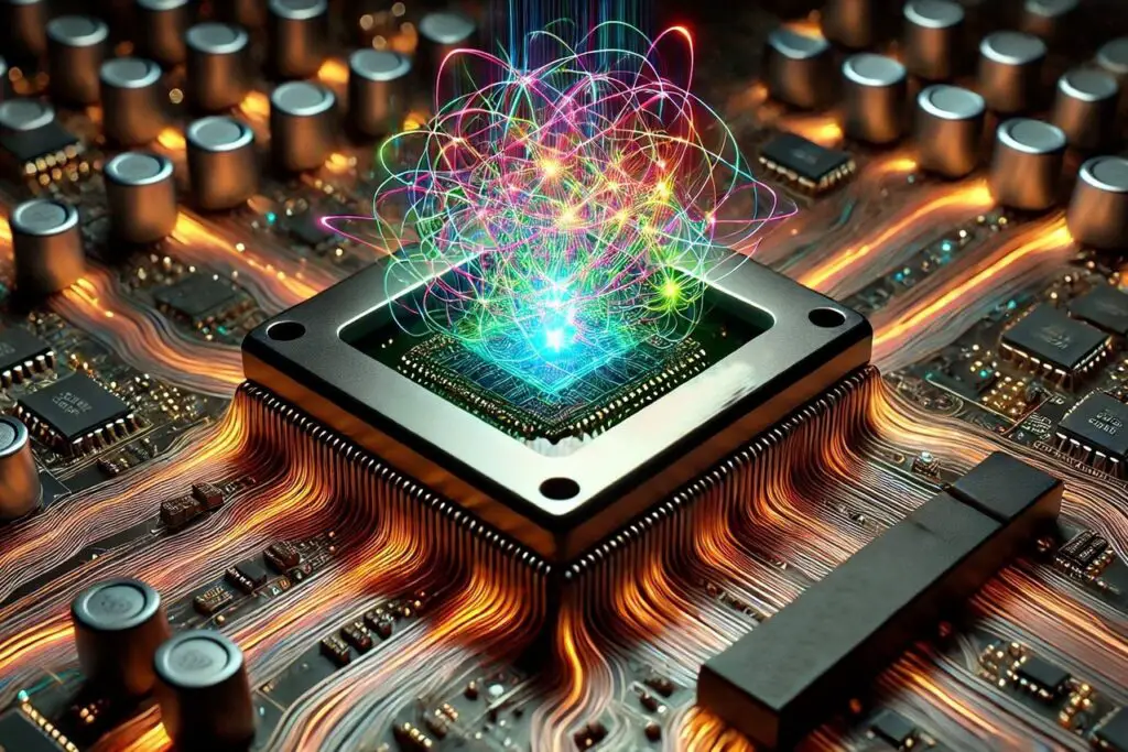 Q. C. accelerating artificial intelligence processing.