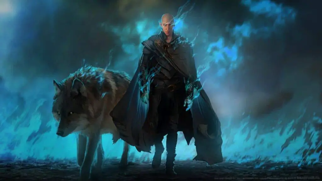 Dragon Age Dreadwolf in game cinematic