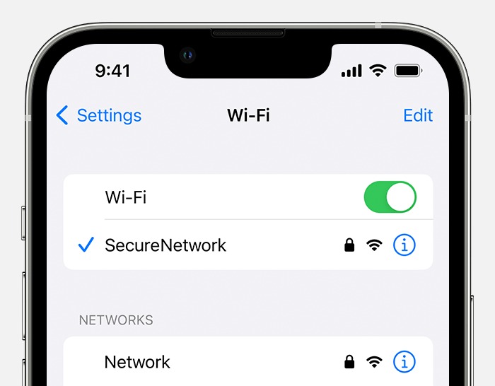 User entering a strong Wi-Fi password for better security.