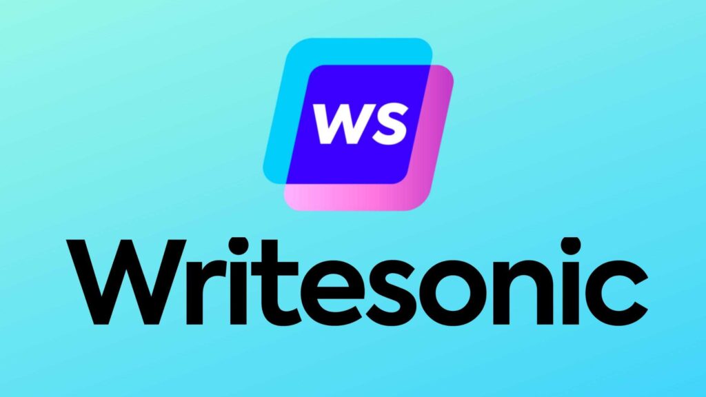 Writesonic logo - AI copywriting tool for digital marketers and businesses in 2025.