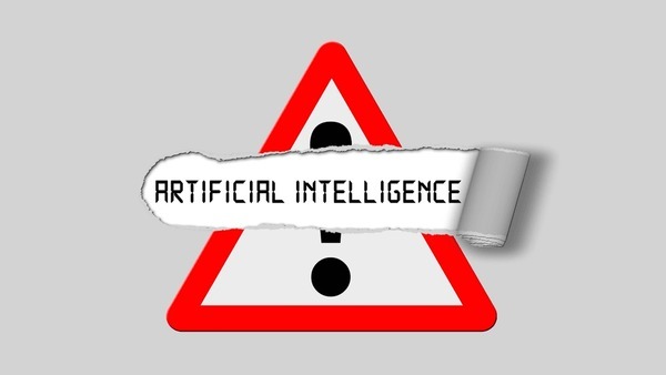 Artificial Intelligence Warning sign