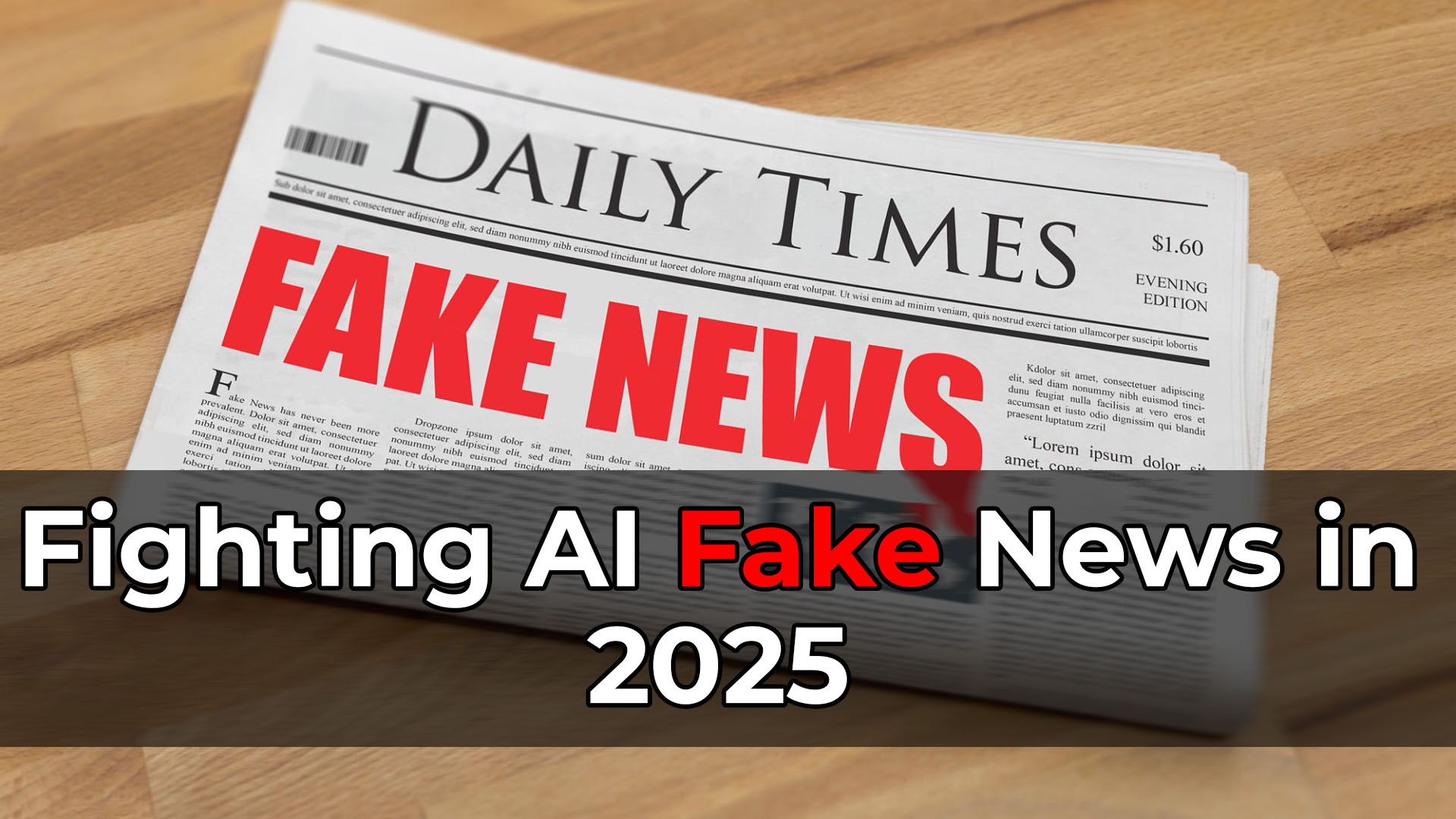 Read more about the article Disinformation Security: AI-Generated Fake News